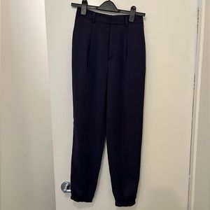 Uniqlo navy blue ankle pants